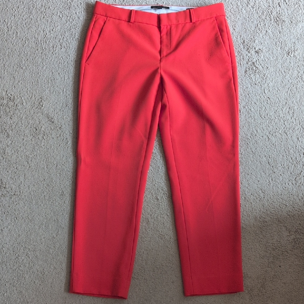 Banana Republic Bright Orange Dress Pants